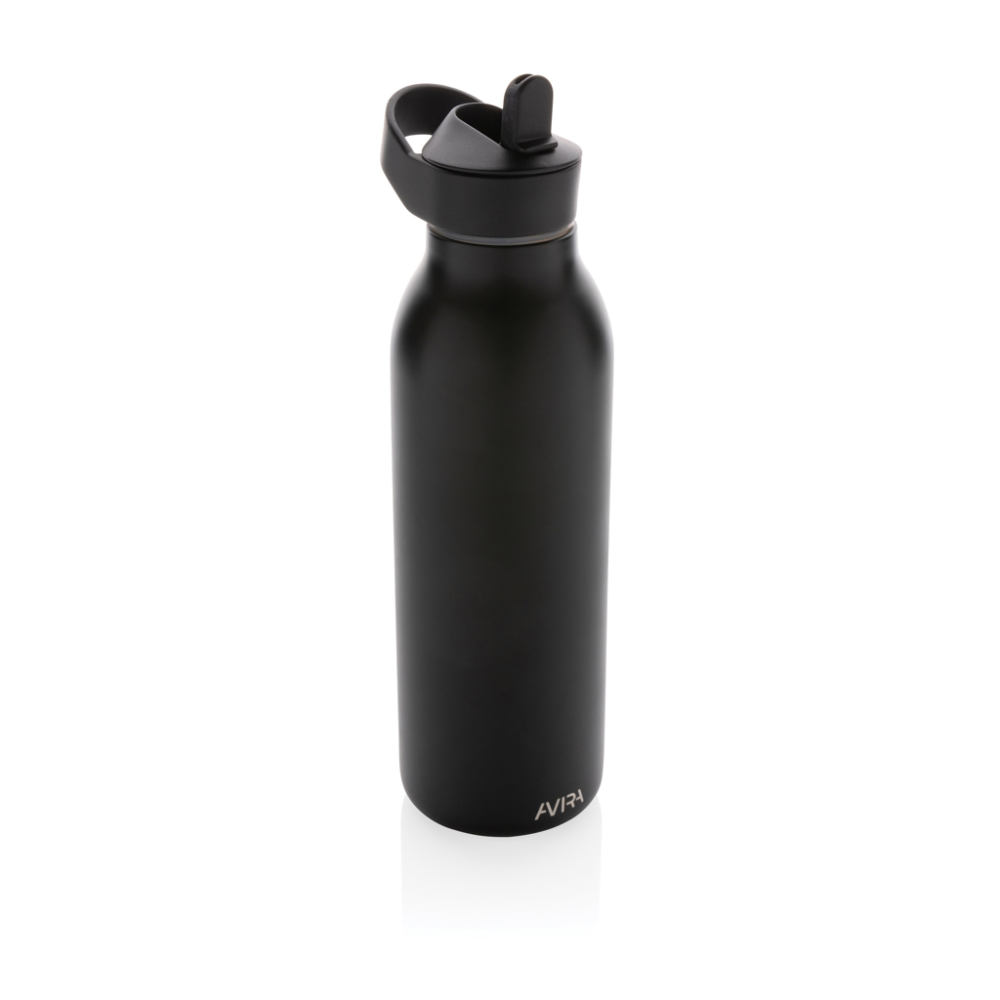 Sticlă de apă fliptop Ara Re-steel 500ml